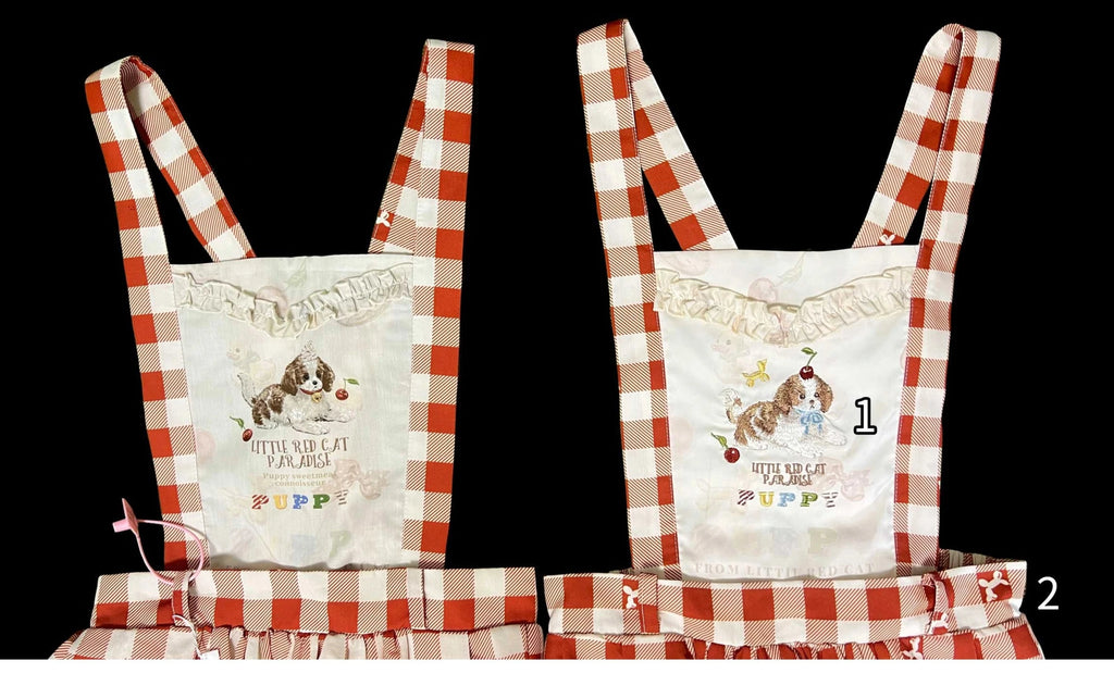 Puppy Patissier short sleeve dress