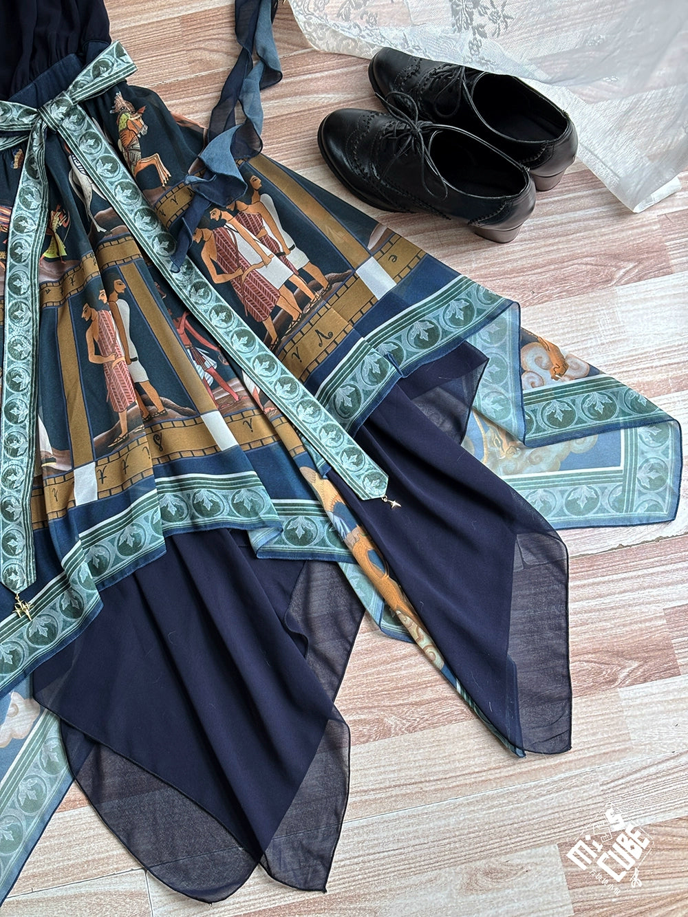 【受注予約6/12まで】Papyrus Storyイレギュラーヘムワンピース