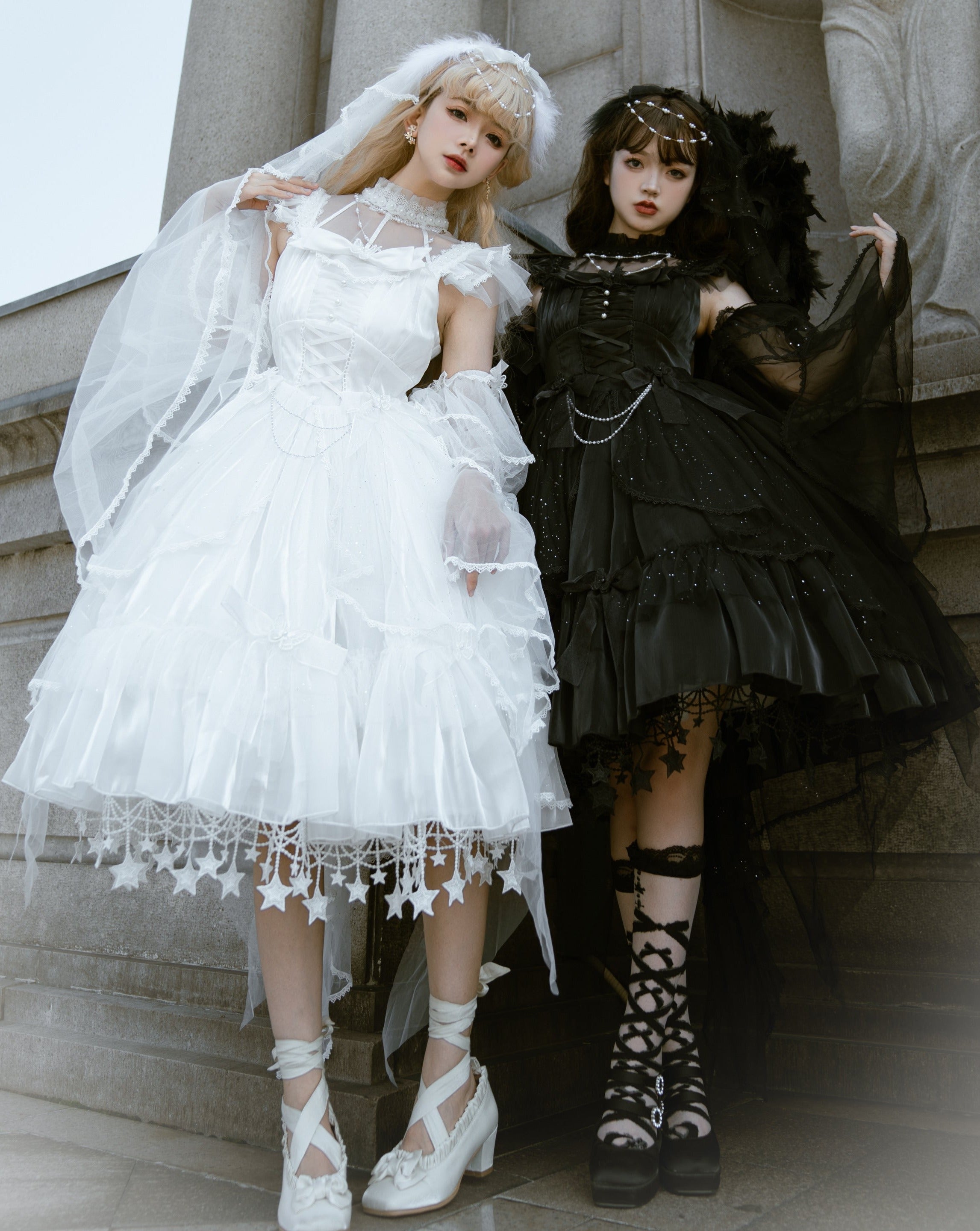 Moonlight Melody Elegant Princess Dress・Full Set