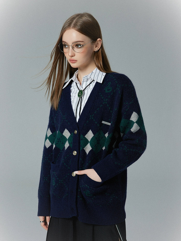 [Pre-order] Hogwarts School of Witchcraft and Wizardry Argyle School Cardigan