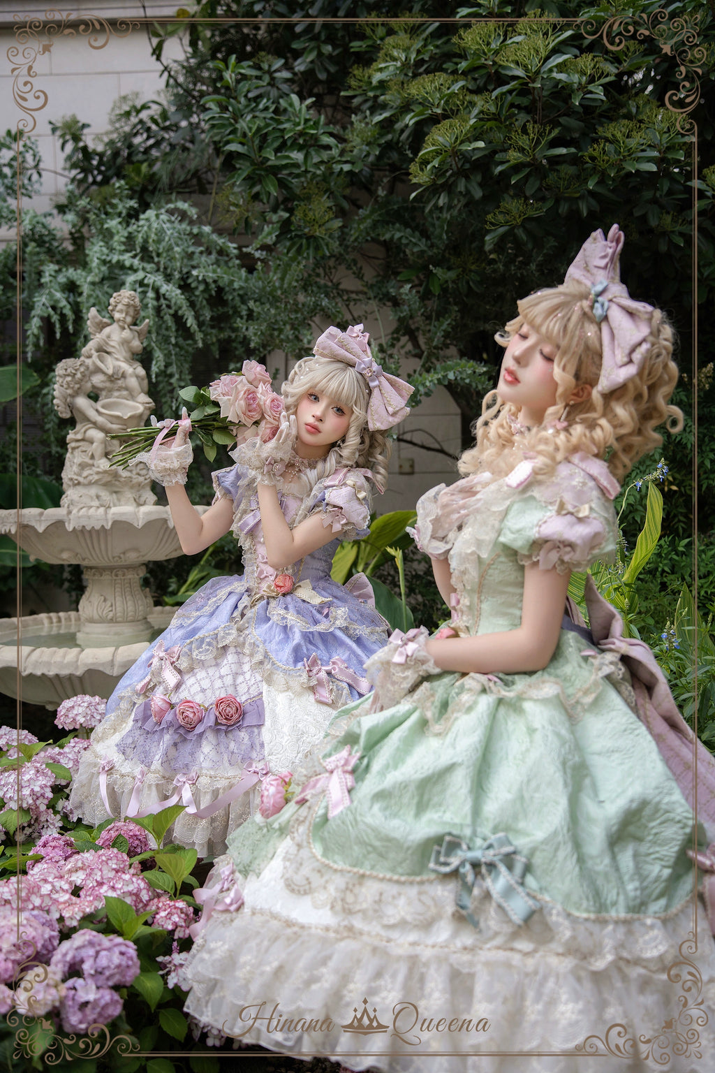 Mirror Snow White プリンセススイートドレス・パステルグリーン