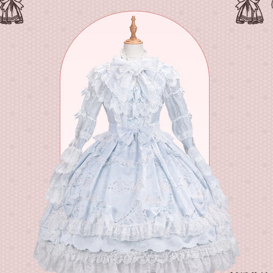 【受注予約12/23まで】Lace Figure 刺繍ドレスSP