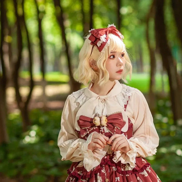[Simultaneous purchase only] Wild Rabbit apron, headband and other accessories