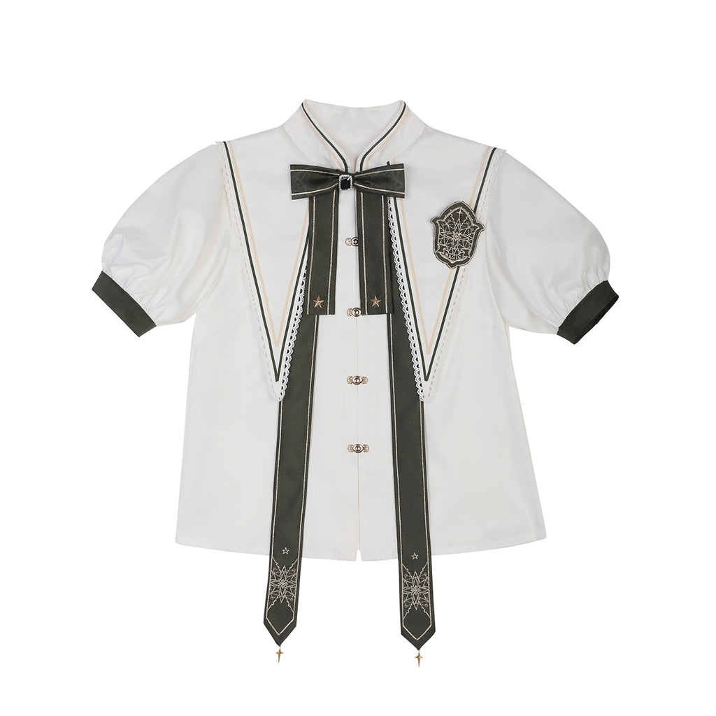 魔法学校 サマークラシカル 華ロリ制服風セットアップ