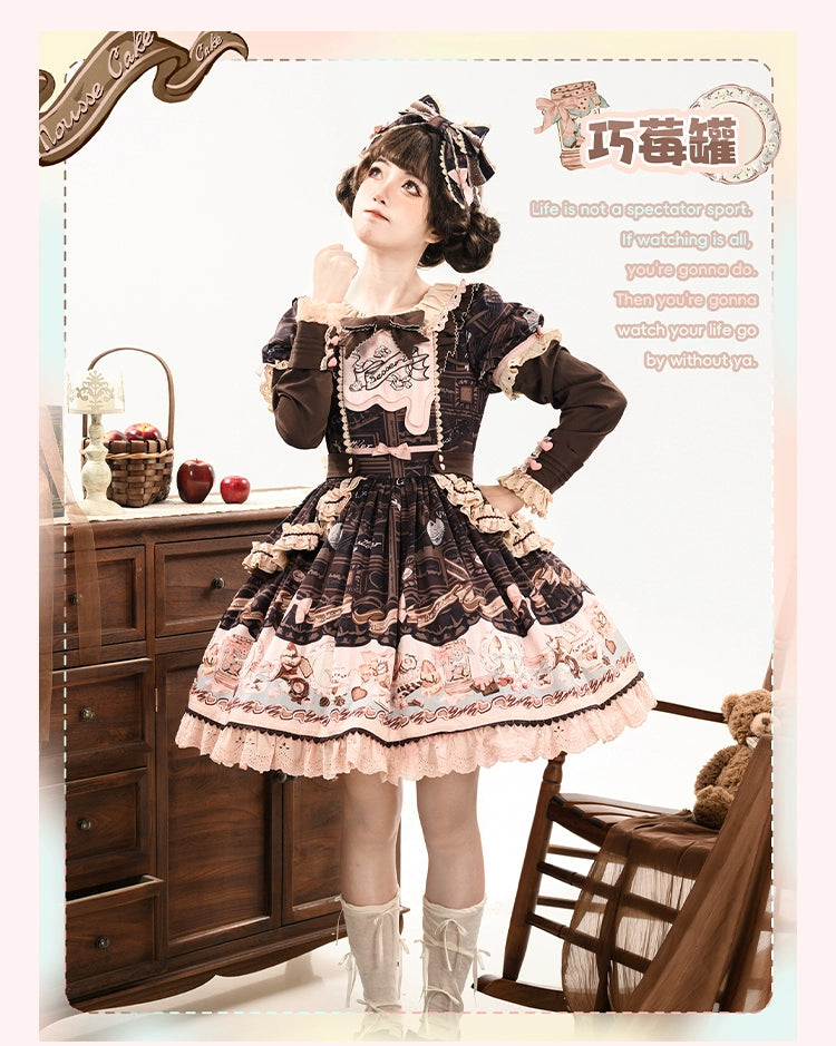 [Pre-orders until 10/24] Chocolat Dessert Can 2way Dress