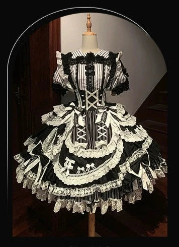 Hybrid Doll Moon Island 2way princess sleeve blouse
