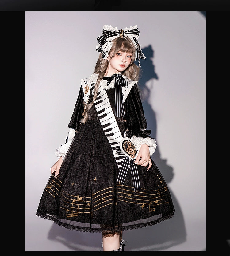 【受注予約2/16まで】 Monochrome Sonata ワンピースセット