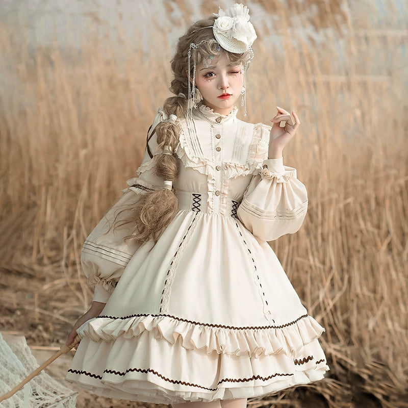 Shepherd Girl 2way Skirt Length Dress