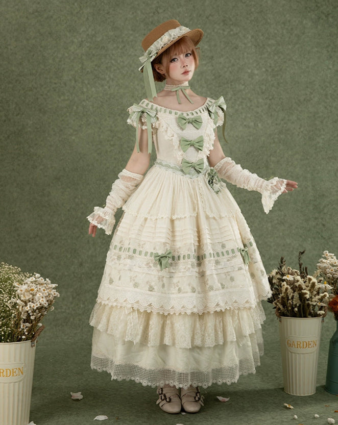 【受注予約8/18まで】White Blooming Season ワンピース