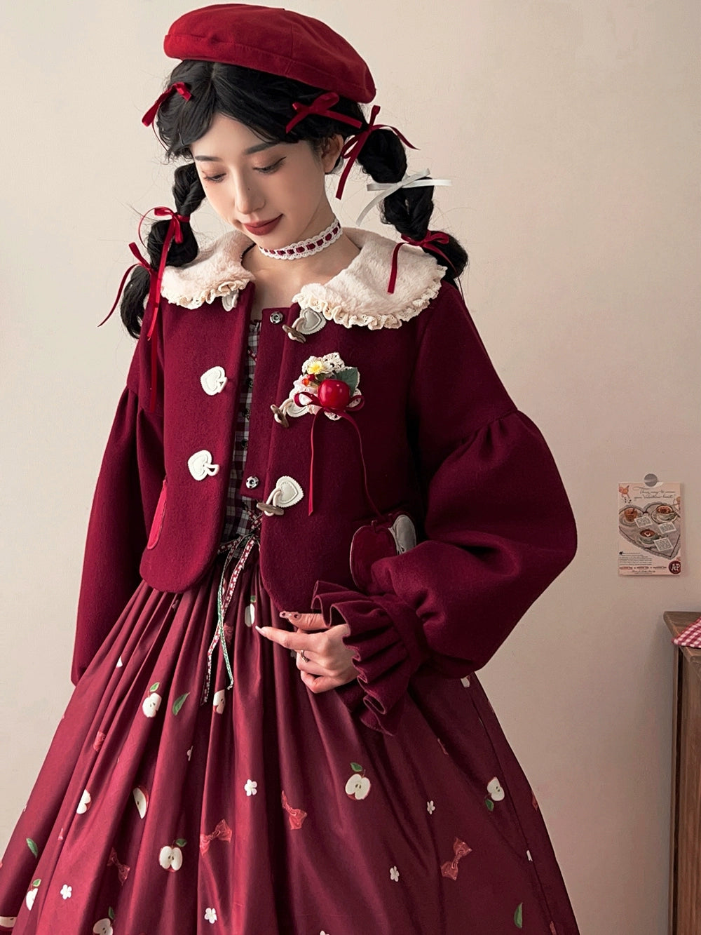 [Pre-order] Apple Garden Short Coat