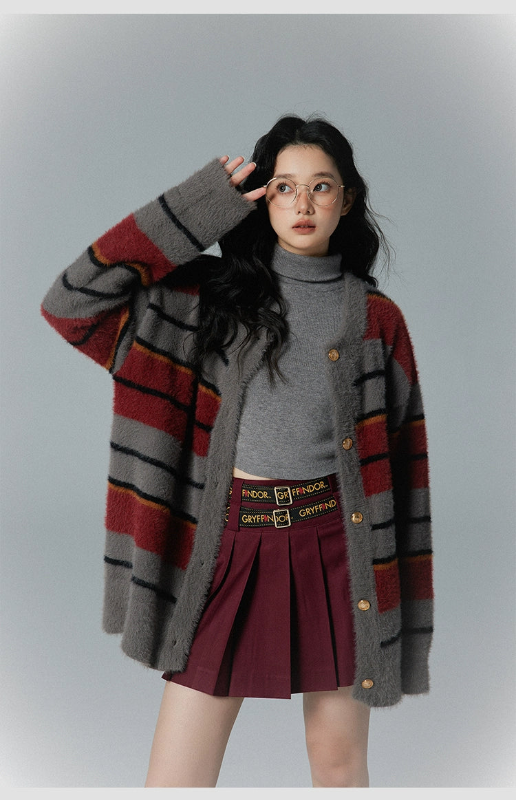 [Pre-order] Hogwarts School of Witchcraft and Wizardry Fluffy Border Cardigan
