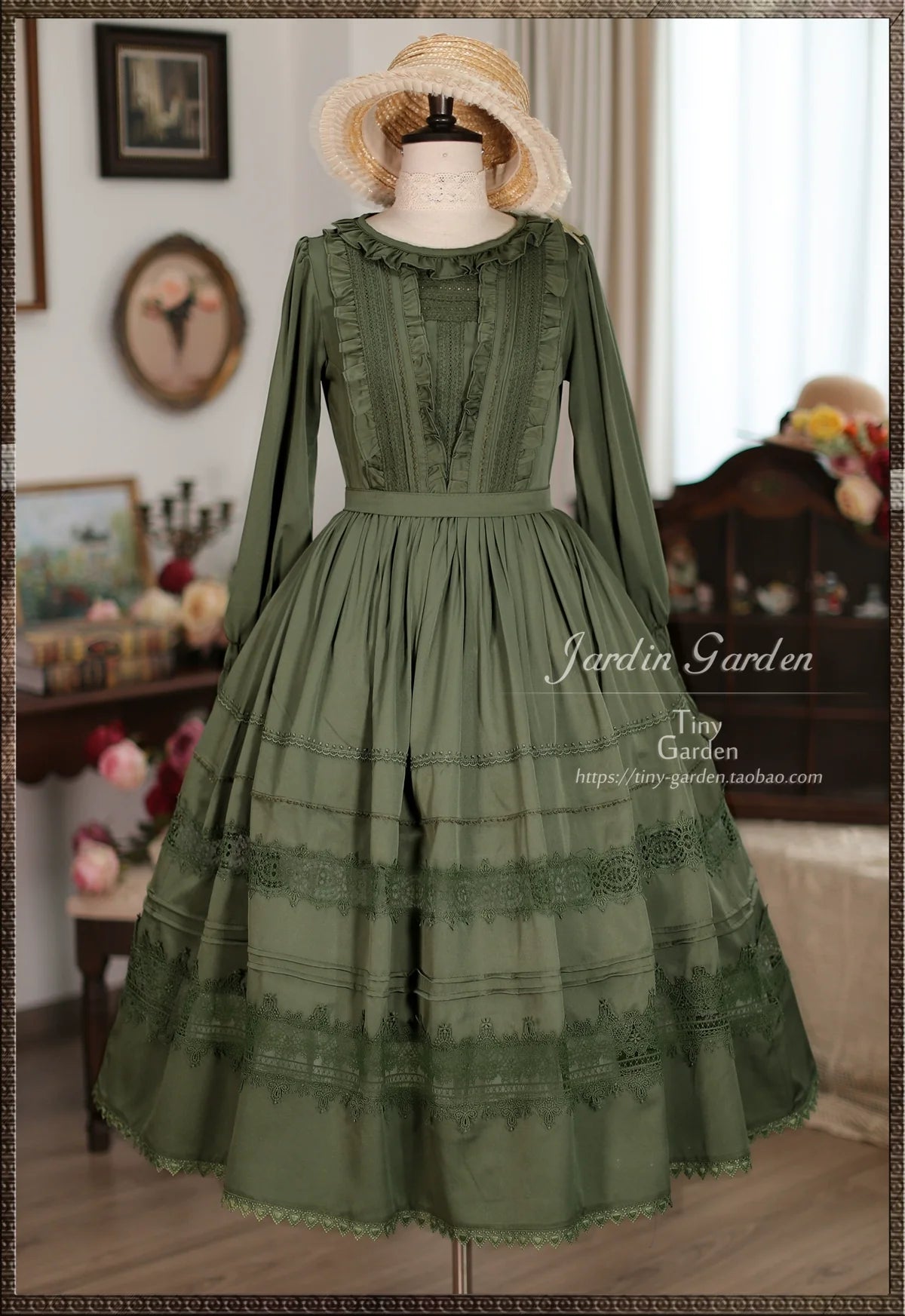 [Pre-order] Spring Whisper Classical Dress, Short Sleeve Type
