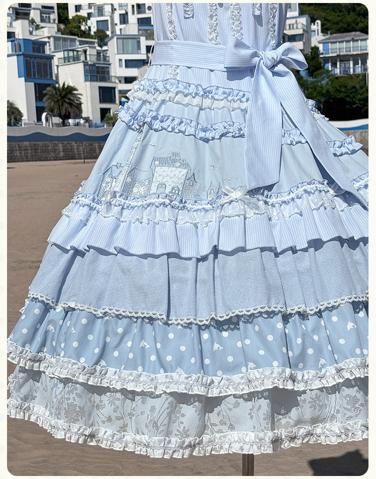 【受注予約6/18まで】The House by the Sea ジャンパースカート