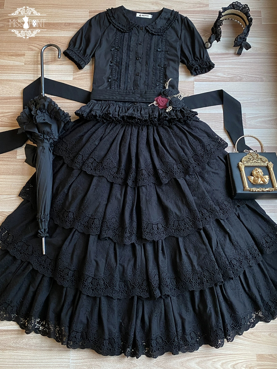 [Pre-order] Forest Rondo Short Sleeve Blouse