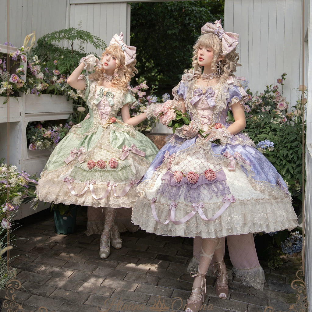 Mirror Snow White プリンセススイートドレス・パステルグリーン