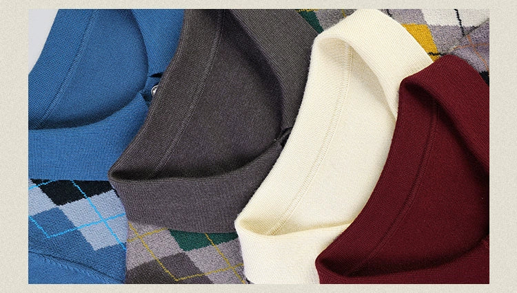 [Pre-order] Hogwarts School of Witchcraft and Wizardry Argyle collared knit