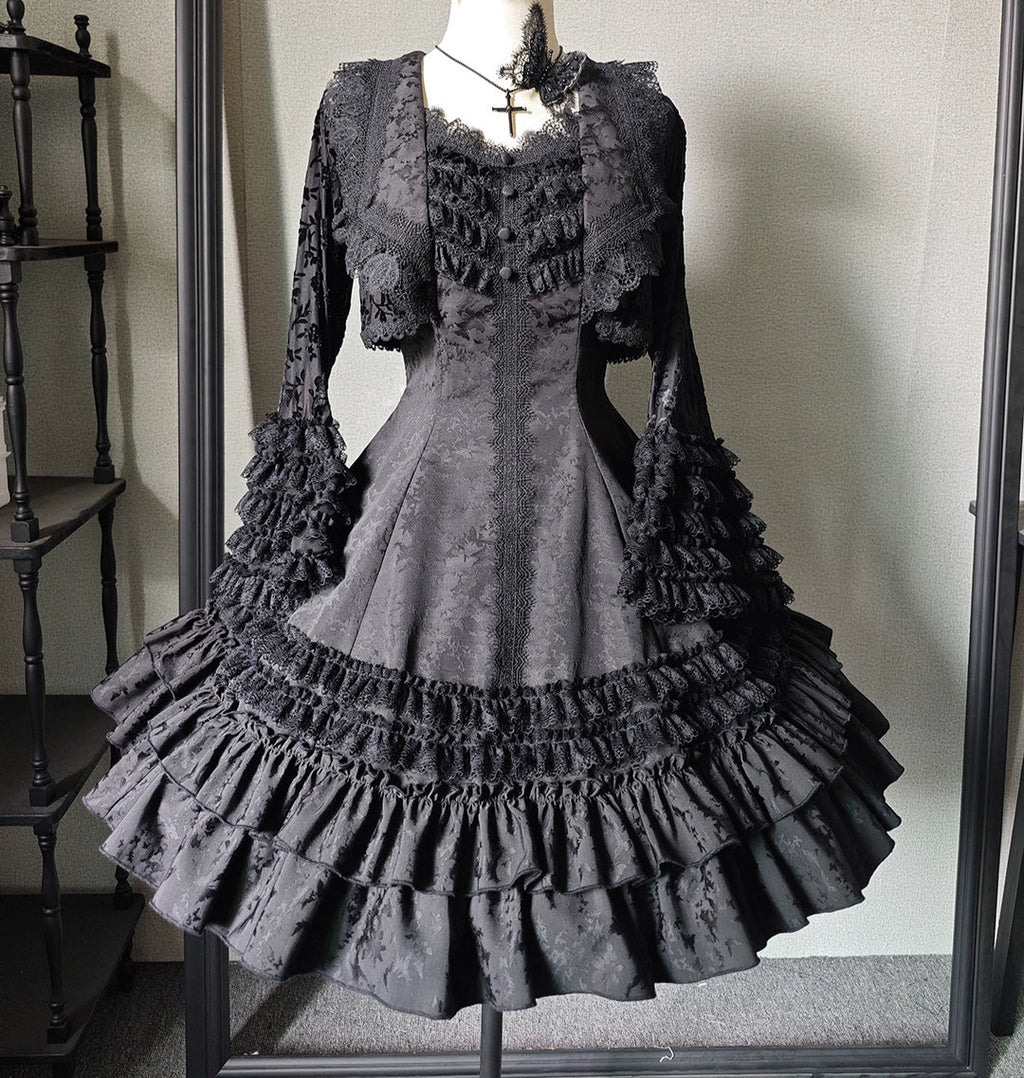 【受注予約7/21まで】Nocturne Eternelle ゴシックジャンパースカート
