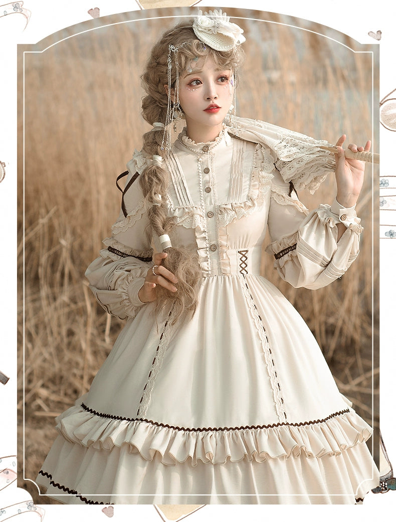 Shepherd Girl 2way Skirt Length Dress