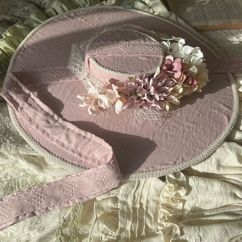 [Only available when purchased together] Fourteen-line poems Head dresses, hats, cloth belts, corsages and other accessories