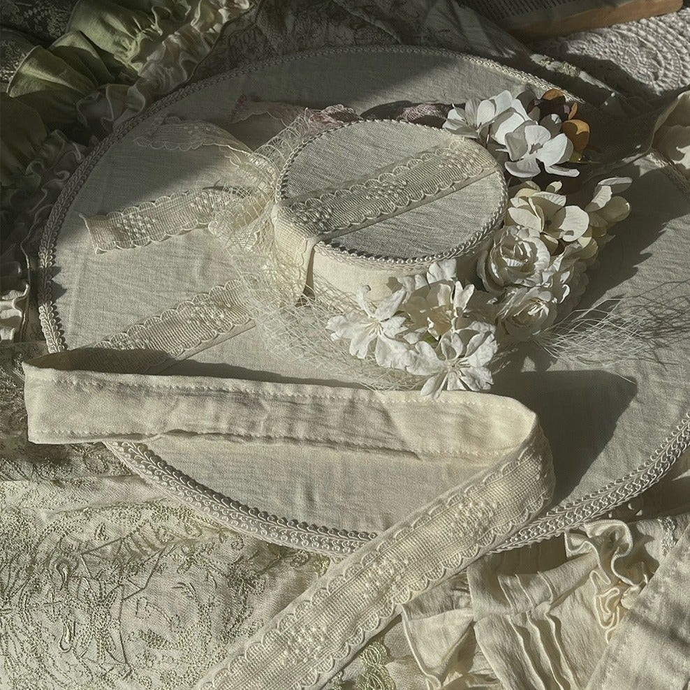 [Only available when purchased together] Fourteen-line poems Head dresses, hats, cloth belts, corsages and other accessories