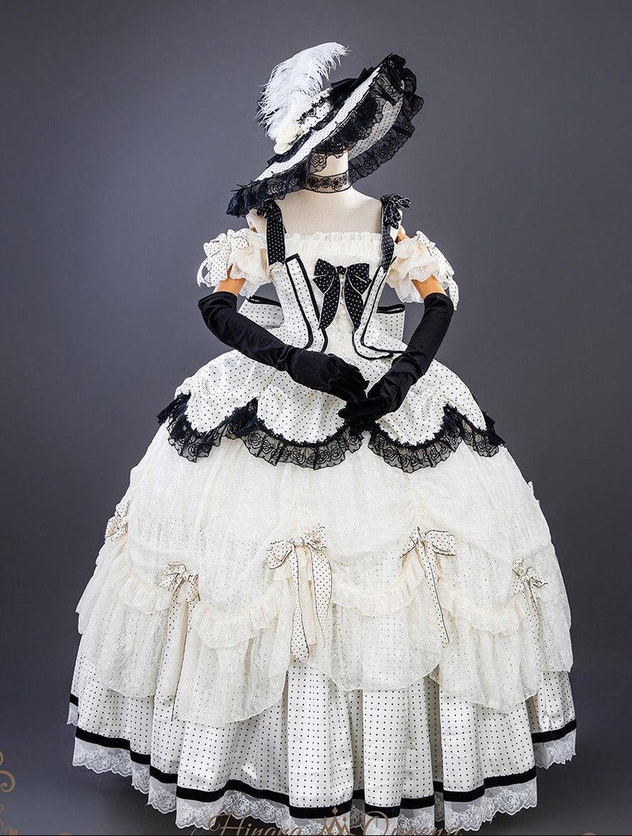 【受注予約11/23まで】The Nightingale of Paris モノトーンドレス・エレガントタイプ