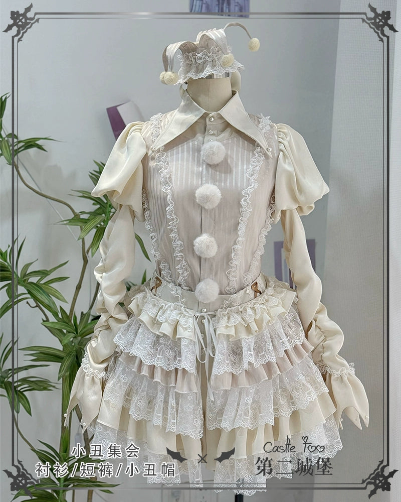 【受注予約5/28まで】Clown Party ショール兼オーバースカート・ハット