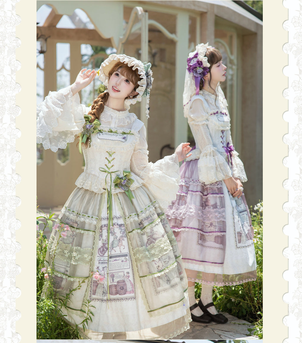【受注予約6/29まで】Du'erfa Manor クラシカルスカート・Aセット