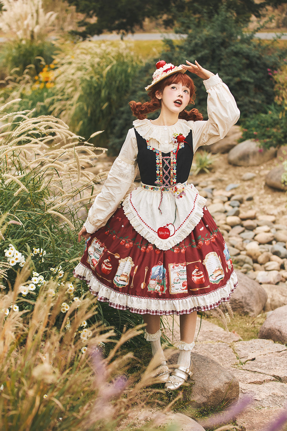 【同時購入のみ】Apple Garden エプロン