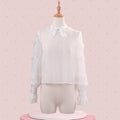 【受注予約12/23まで】Lace Figure シアーブラウス
