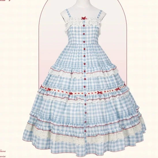 Strawberry Basket Jumper Skirt