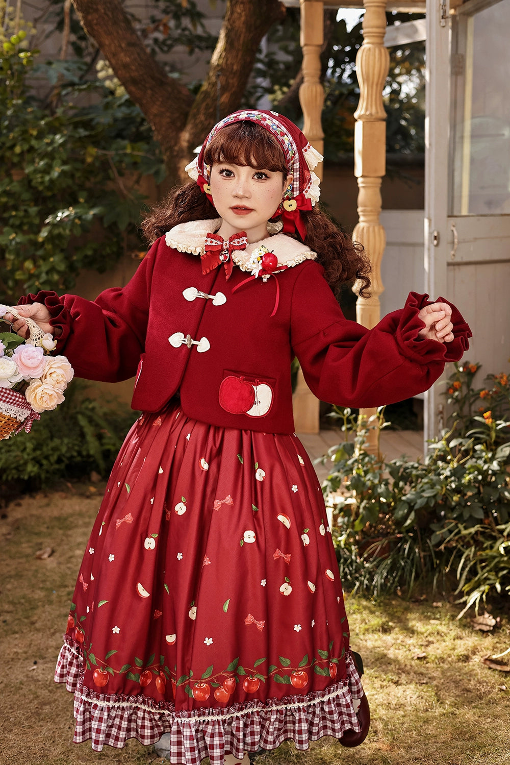 [Pre-order] Apple Garden Short Coat