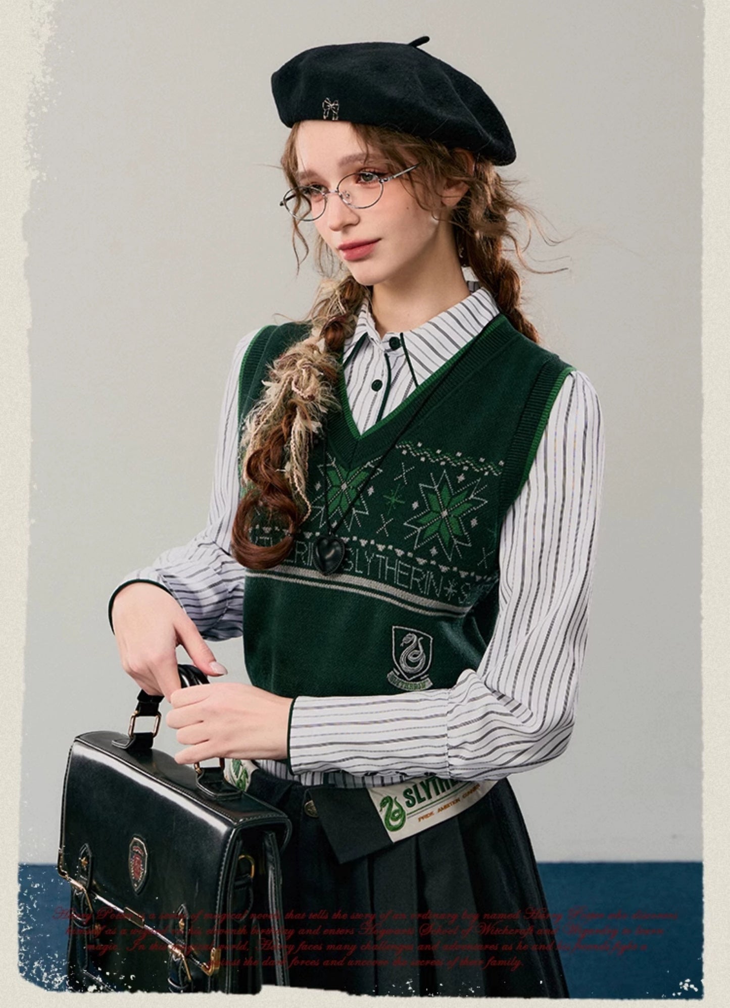 [Pre-order] Hogwarts School of Witchcraft and Wizardry Jacquard Vest