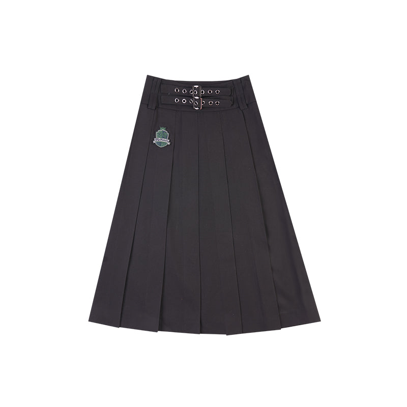 [Pre-order] Hogwarts School of Witchcraft and Wizardry Lined Midi Length Slit Skirt