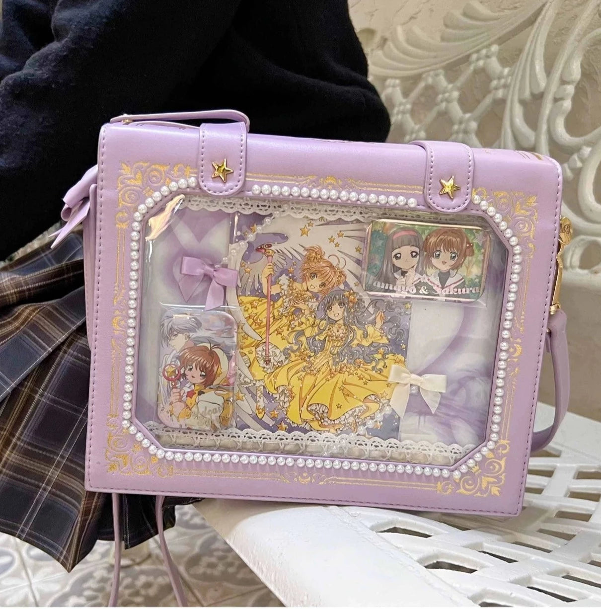 [Partial pre-order] Magic Book Shoulder Ita Bag in 10 colors