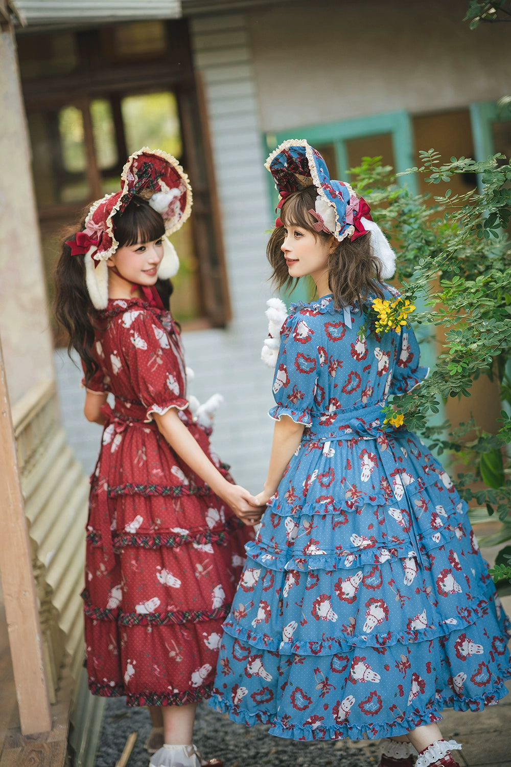 【予約販売】Sweet Berry Rabbit 半袖ワンピース