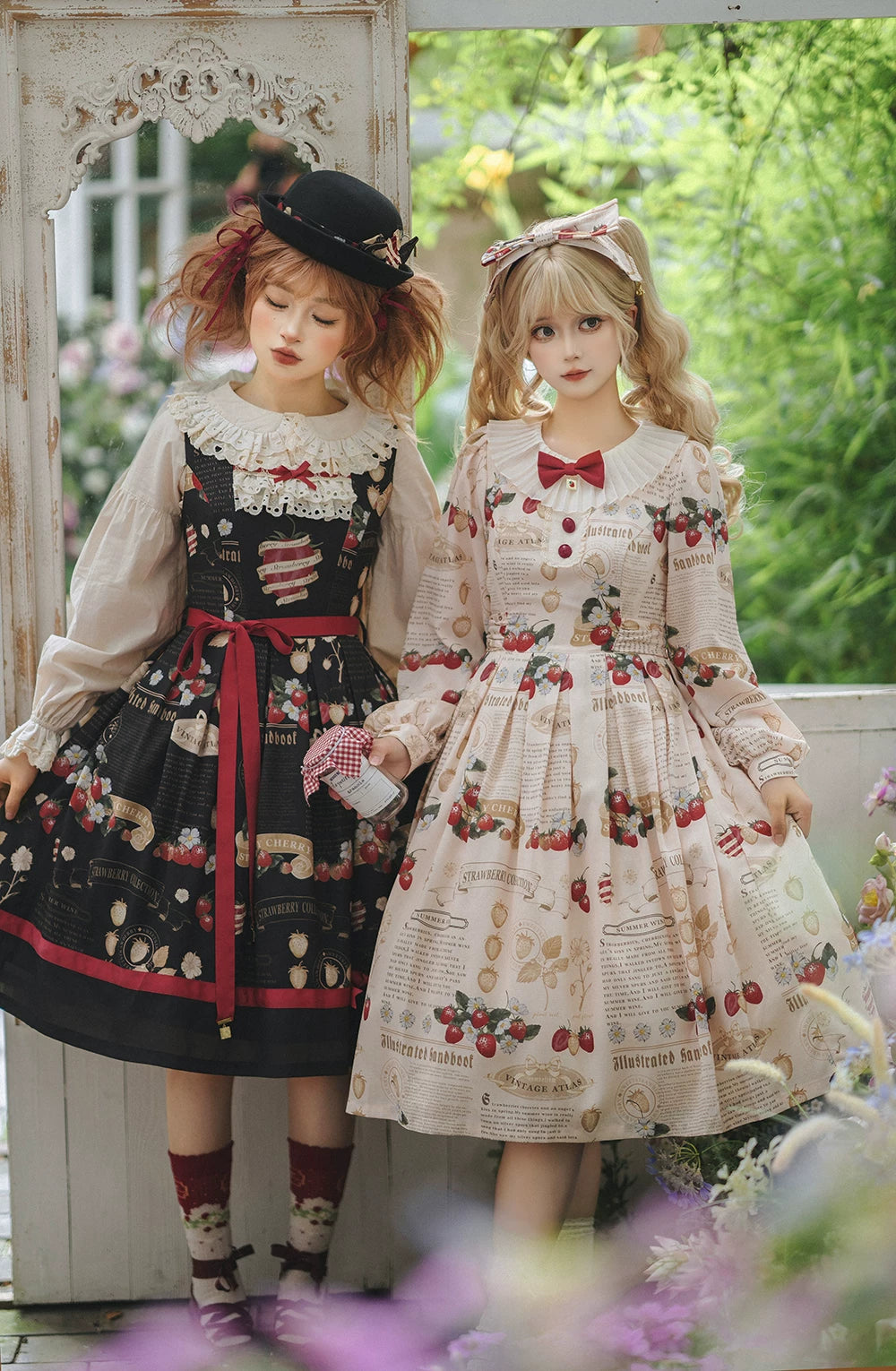【予約販売】Strawberry Journal ジャンパースカート