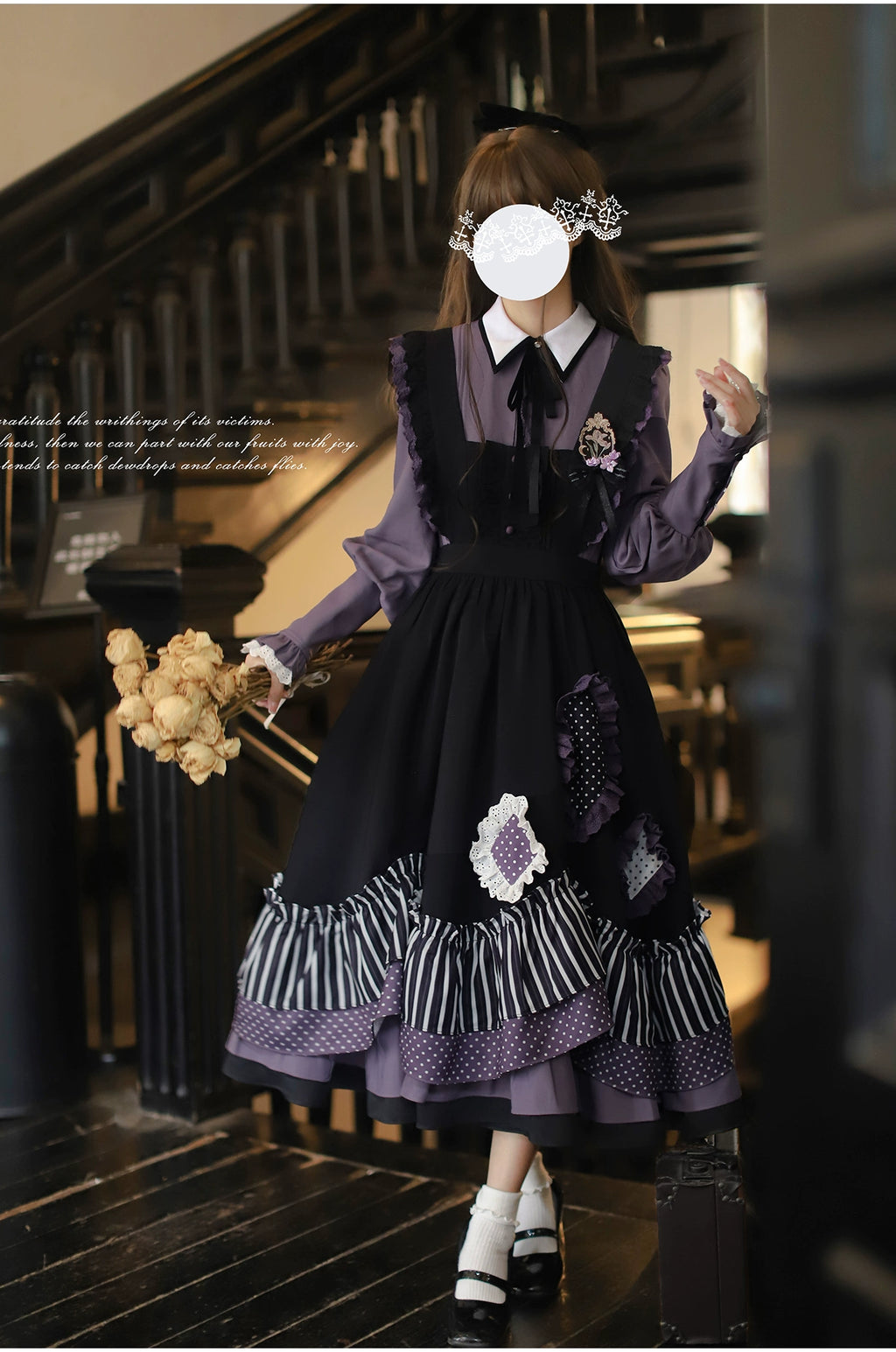 Witch Academy Iris Color Dress 5-piece Set