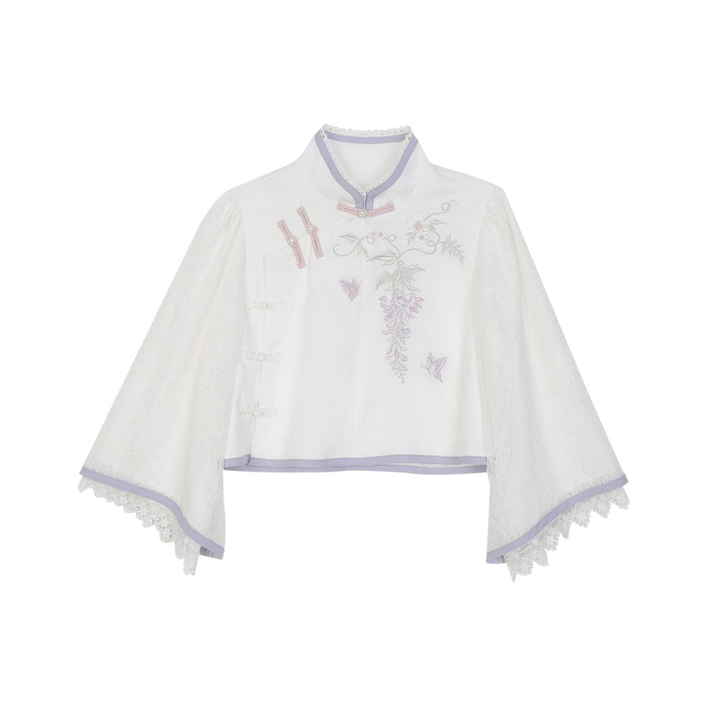 Wisteria butterfly and wisteria loli setup