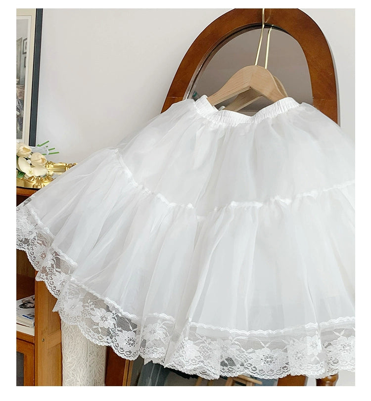 ふんわりレースパニエ50cm