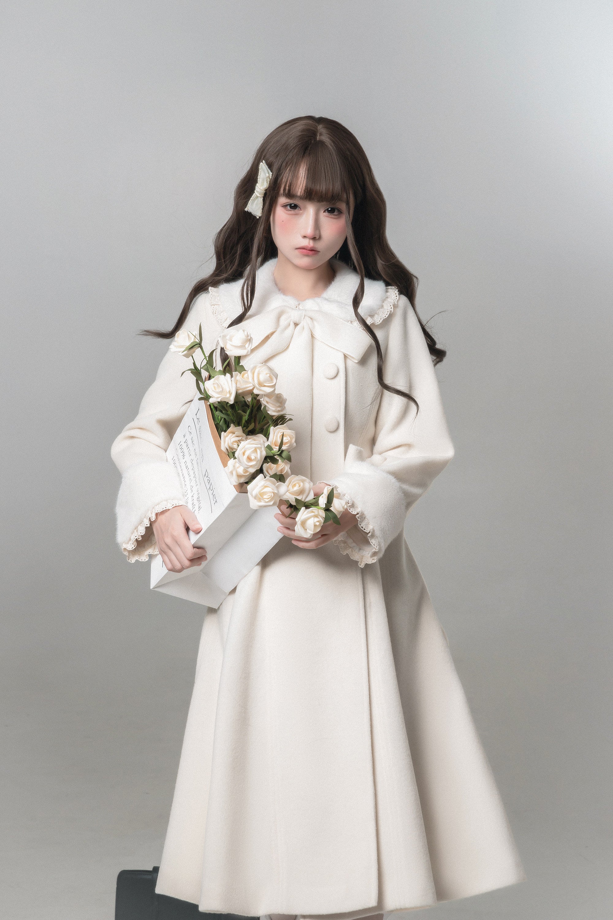 First Snow リボンコート