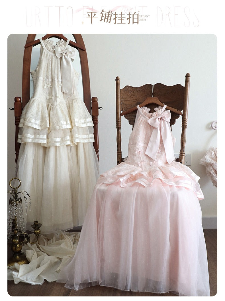 月光舞曲 ホルターネックドレス