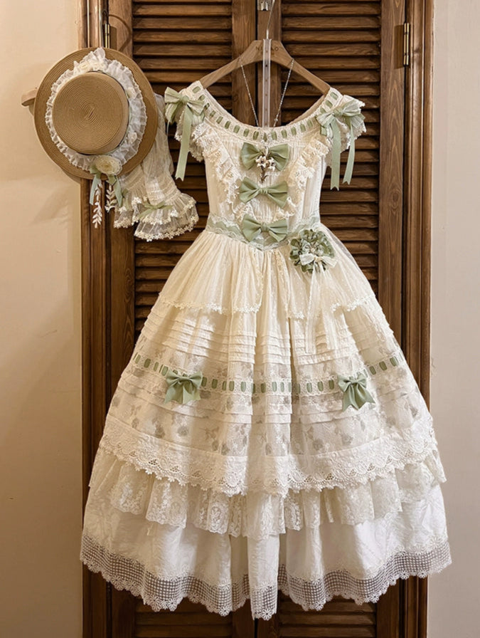 【受注予約8/18まで】White Blooming Season ワンピース