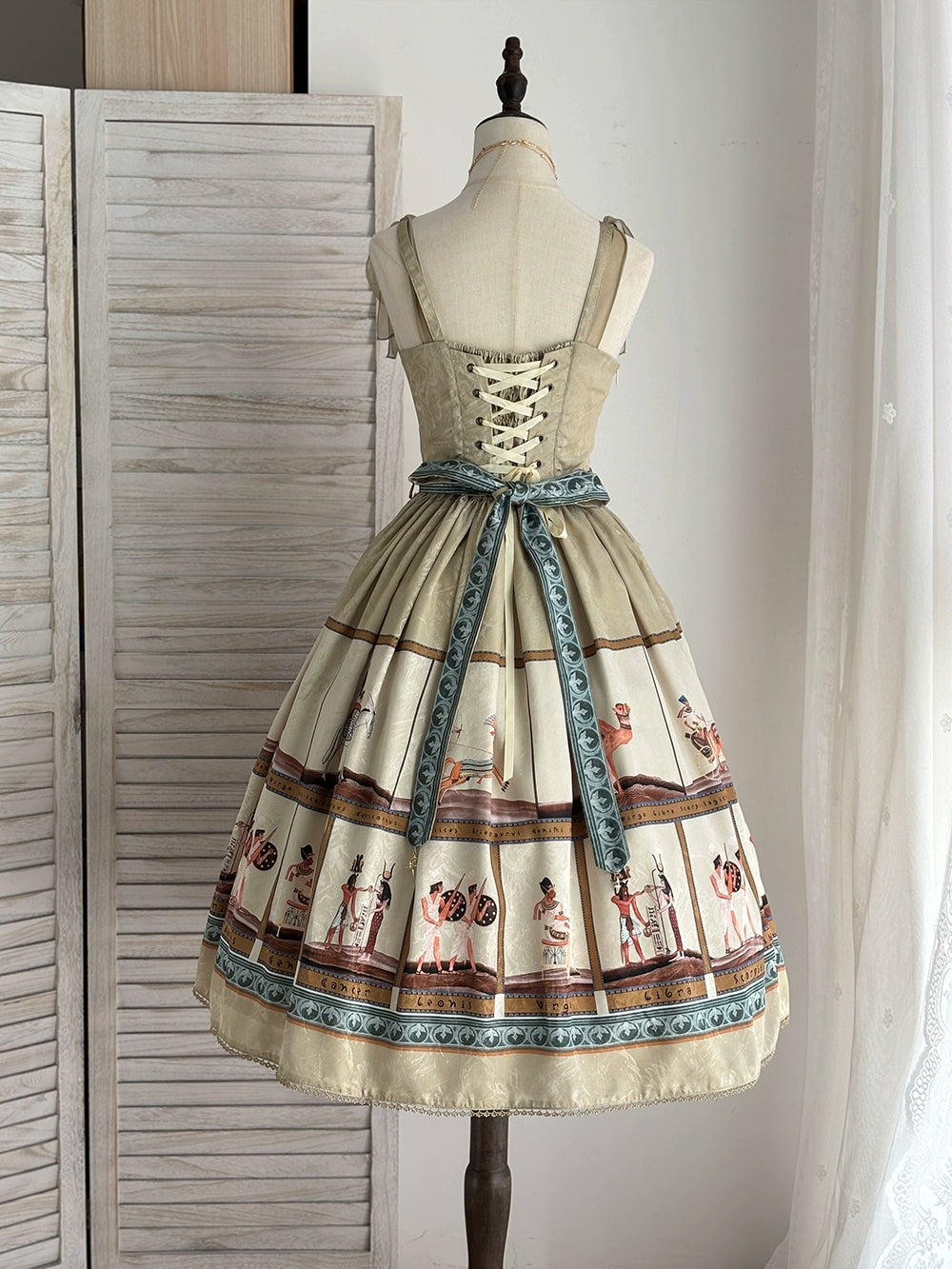 【受注予約6/12まで】Papyrus Story ジャンパースカート