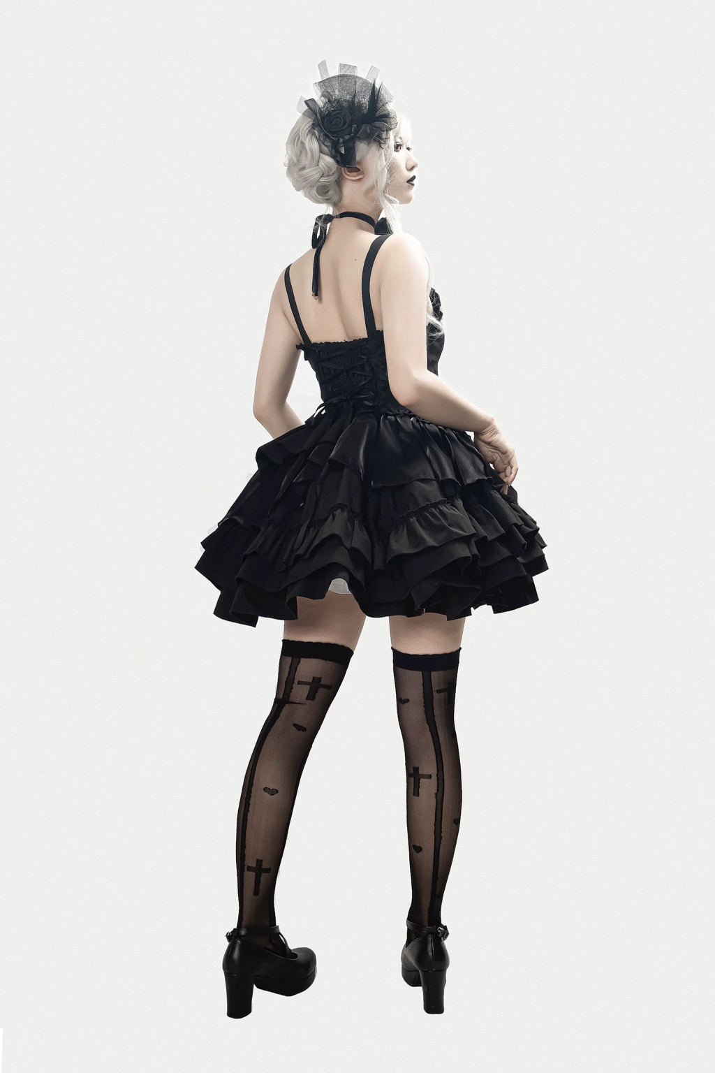 Night Visit Vampire Mini Jumper Skirt