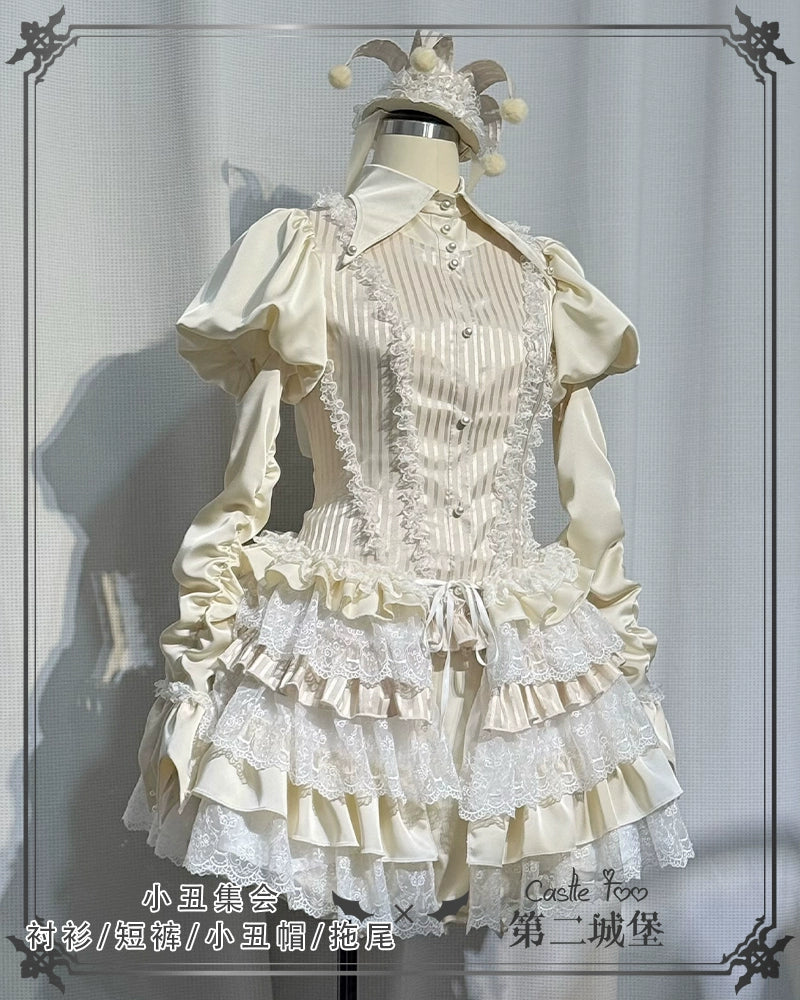 【受注予約5/28まで】Clown Party ショール兼オーバースカート・ハット