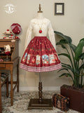 [Pre-order] Apple Garden Bavarian-style reversible skirt
