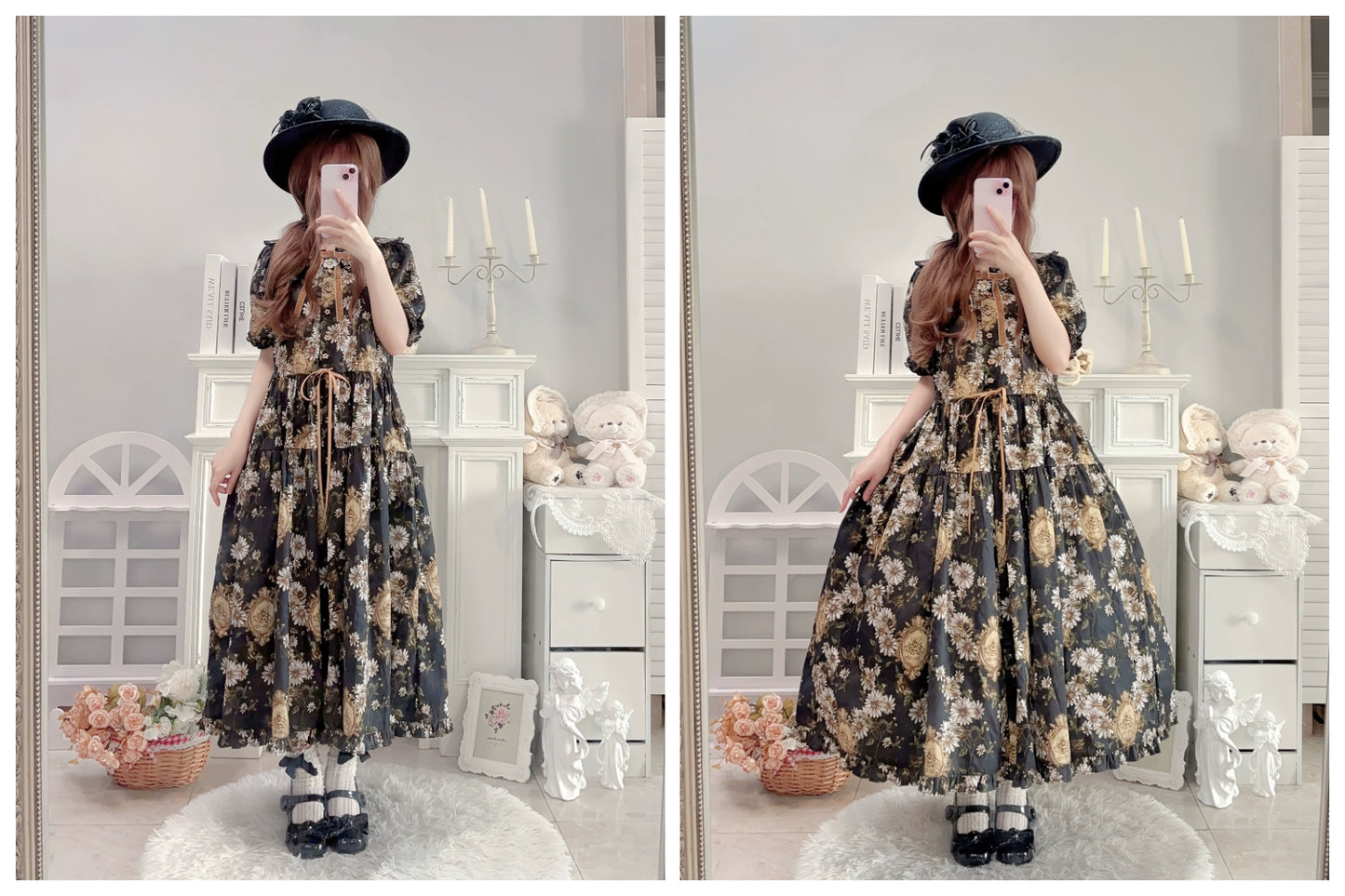 【受注予約10/8まで】Wild Daisies in the Garden ワンピース