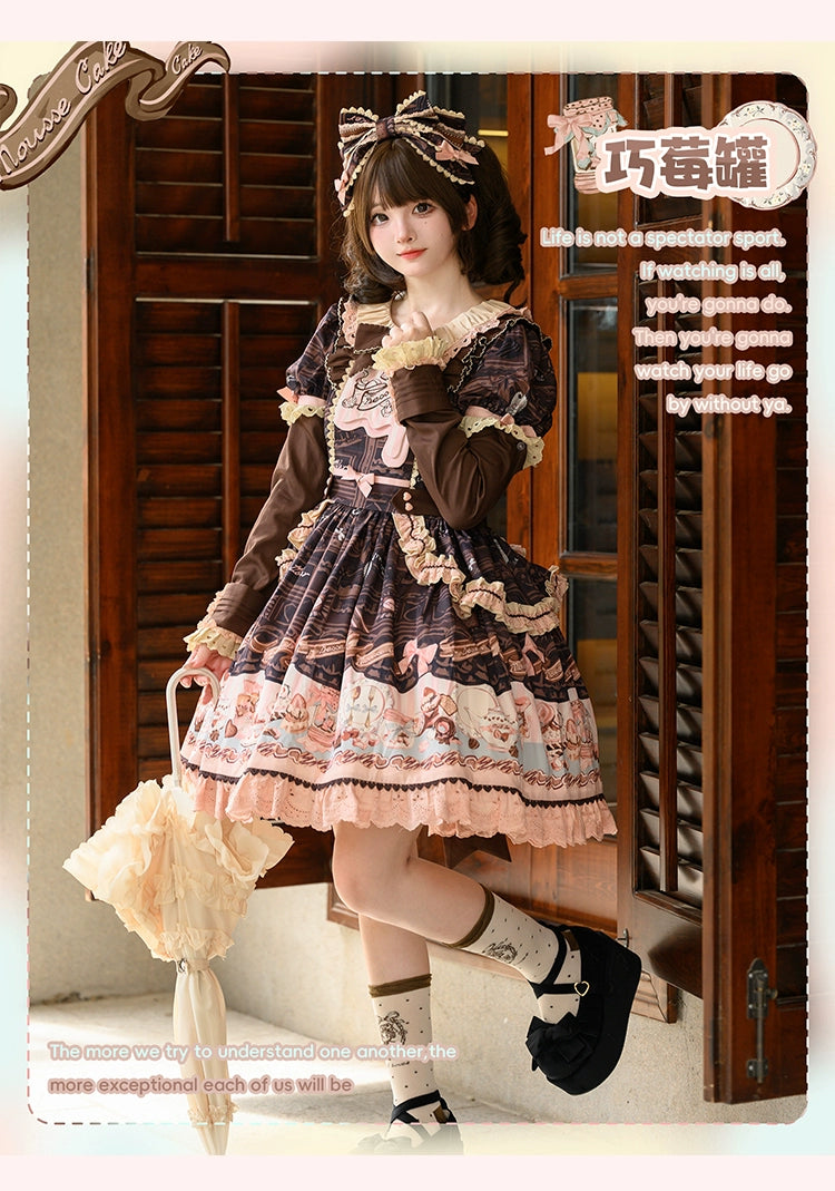 [Pre-orders until 10/24] Chocolat Dessert Can 2way Dress