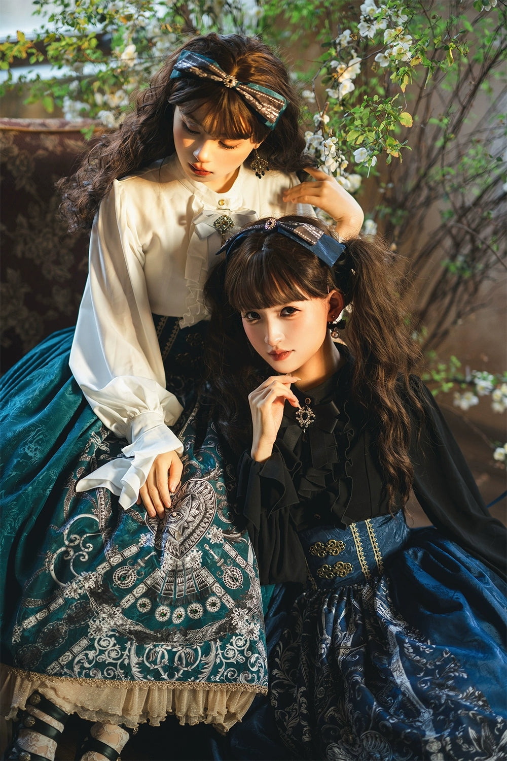 [Pre-orders available until 12/12] Eye of Horus Print Skirt, Corset Type