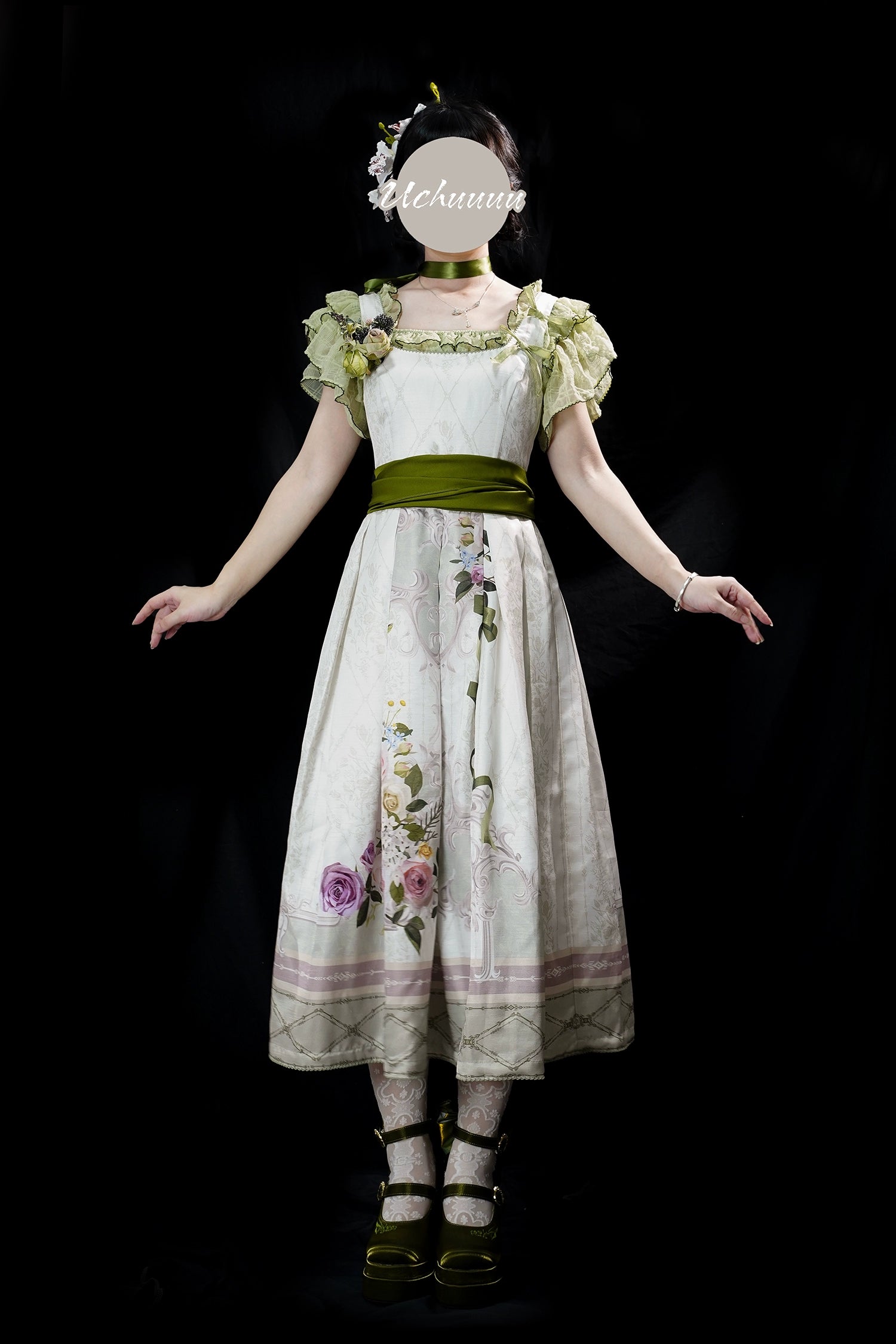 【受注予約1/23まで】Anthea Garden ブラウス